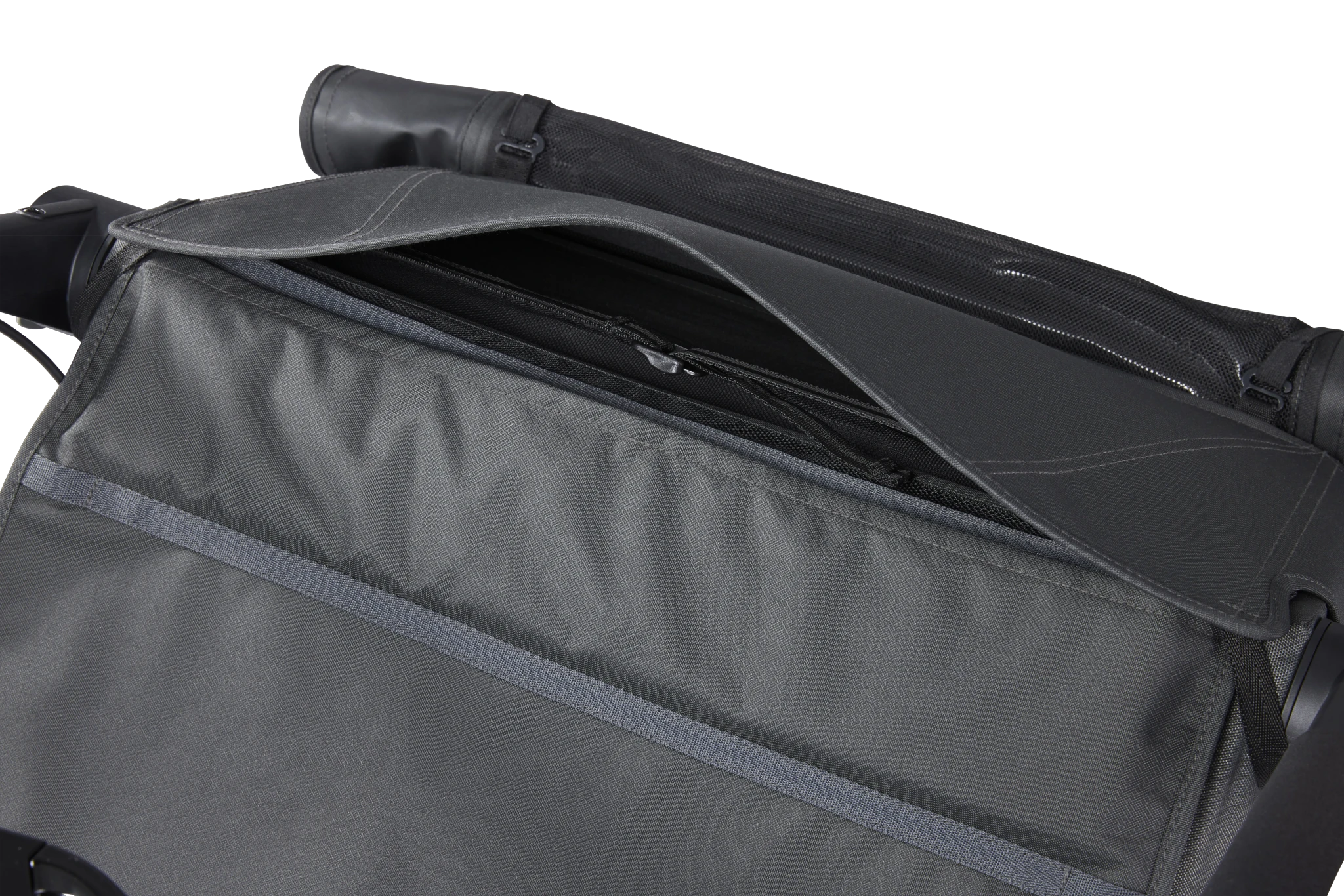 Yuuna modular bike trailer – Kid, Dog, Cargo Moonlight Black 2